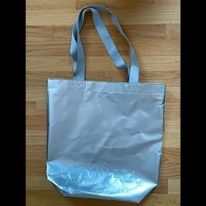 Athleta Reusable Silver Bag - Med Size